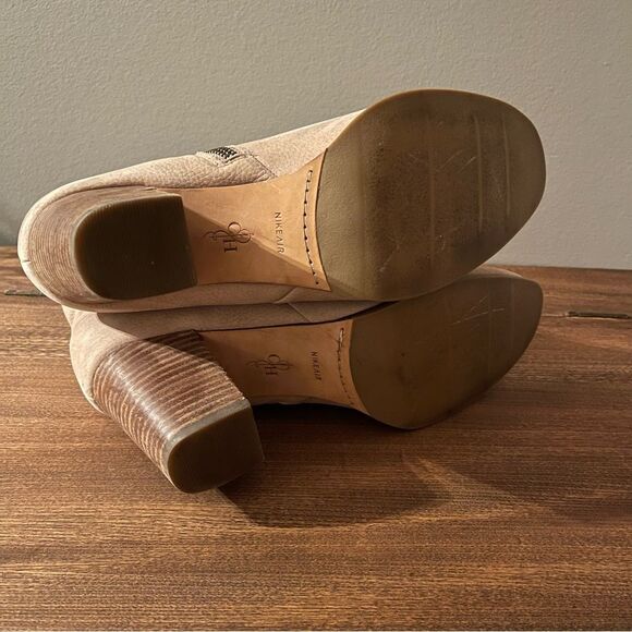 Cole Haan NikeAir Tan Suede Boots Booties Sz 10 - Picture 6 of 6